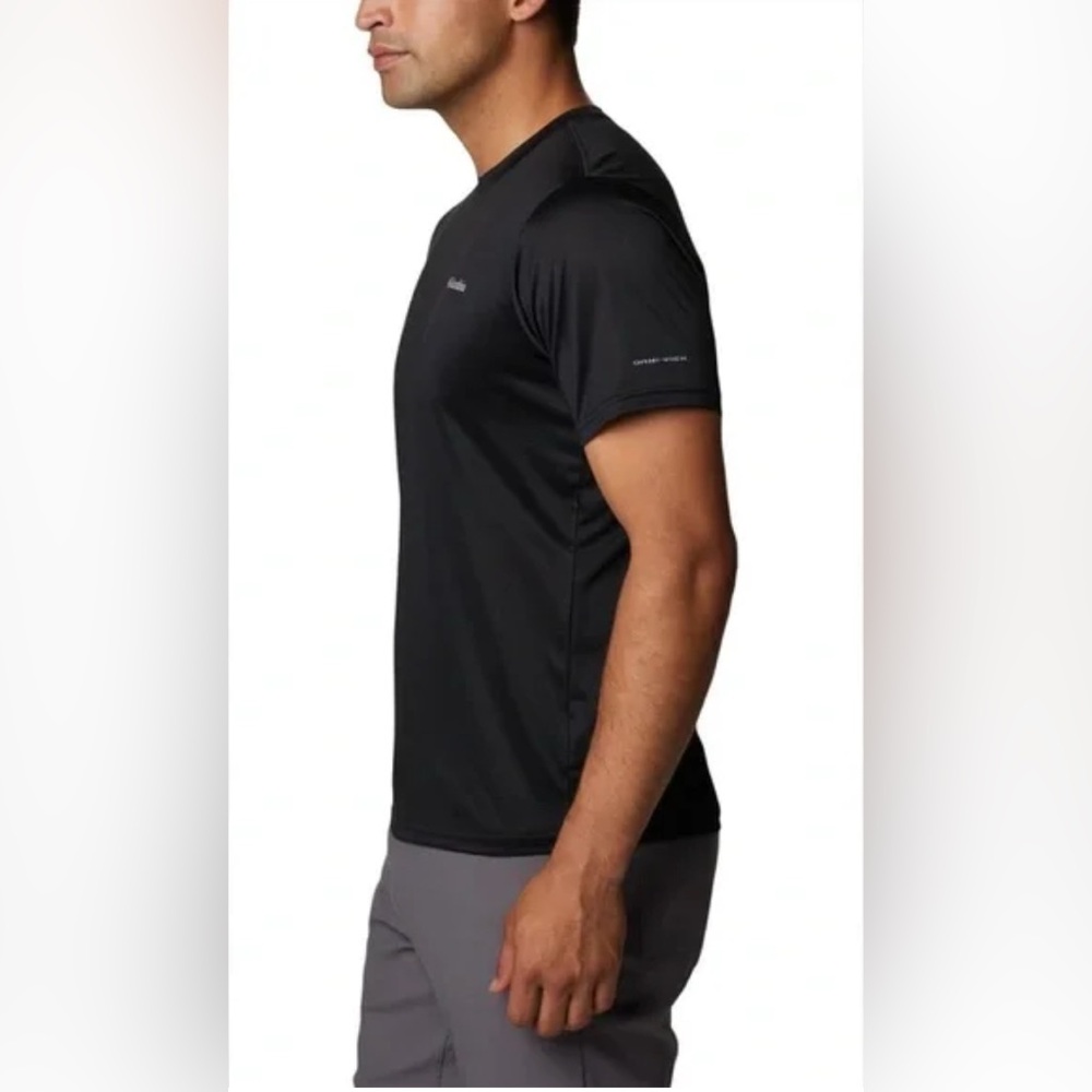 EUC Men's Columbia Hike Crew Black Short Sleeve Shirt Size XXL - Picture 7 of 11